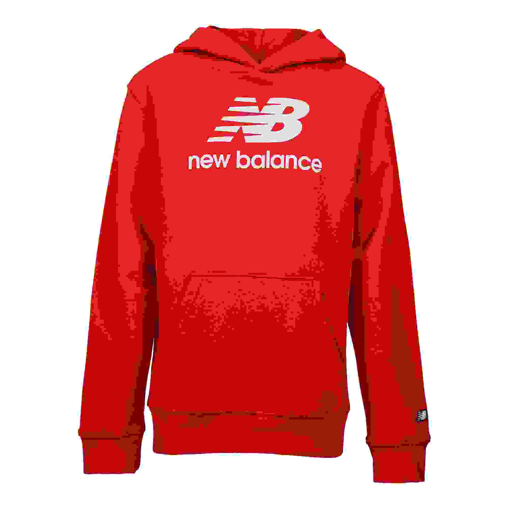 New Balance Big Boys' Red Hoodie
